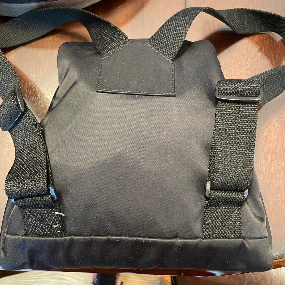 Black Kate Spade nylon backpack. - Picture 5 of 11